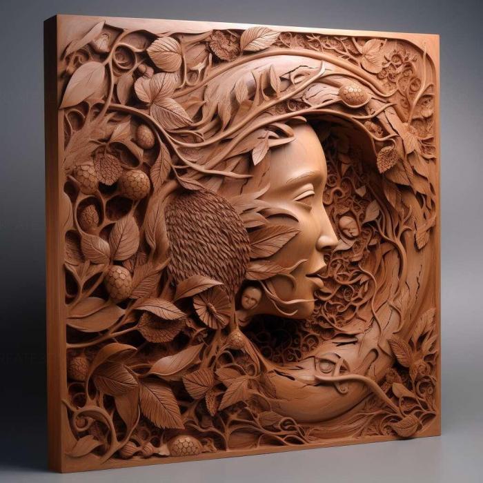 نموذج ثلاثي الأبعاد لآلة CNC 3D Art 